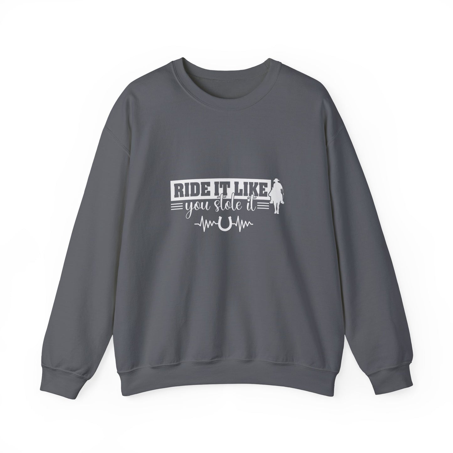 Ride it Like you Stool it Crewneck Sweatshirt