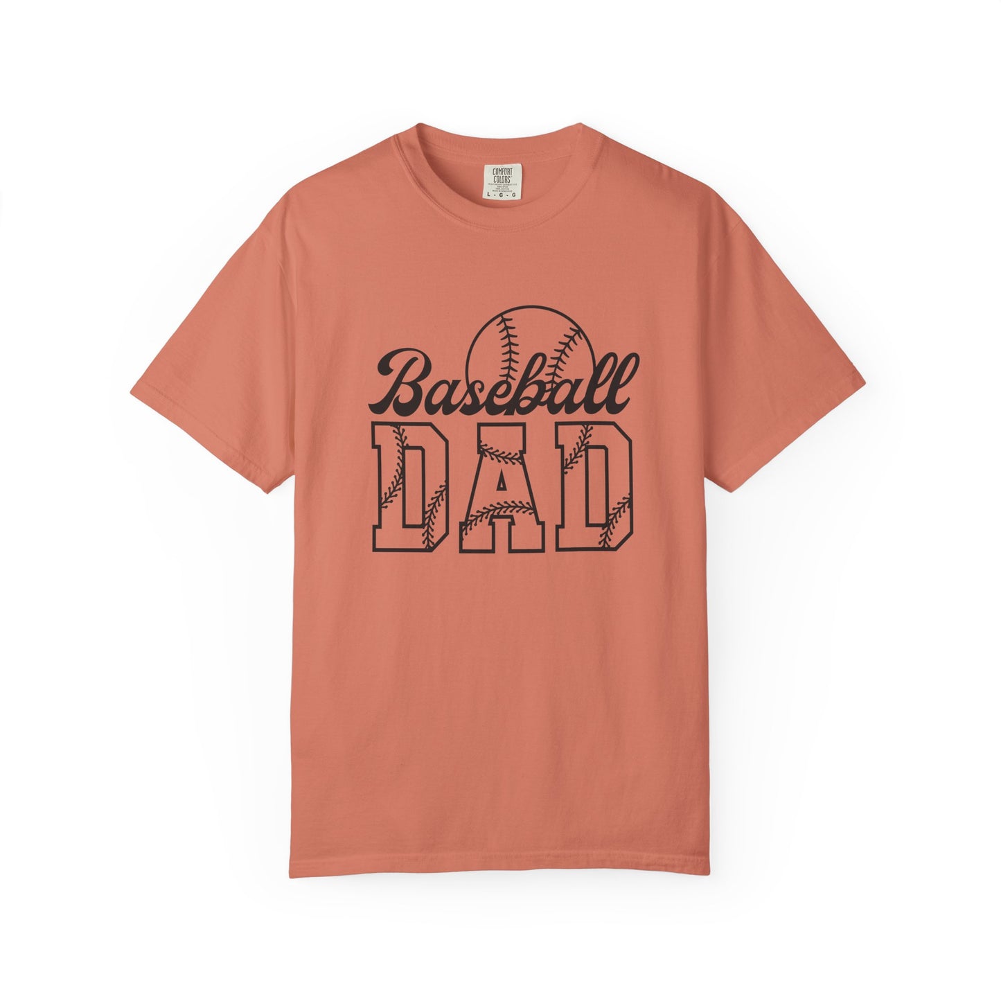 Baseball Dad T-Shirt - Unisex Garment-Dyed Tee for Sports Enthusiasts