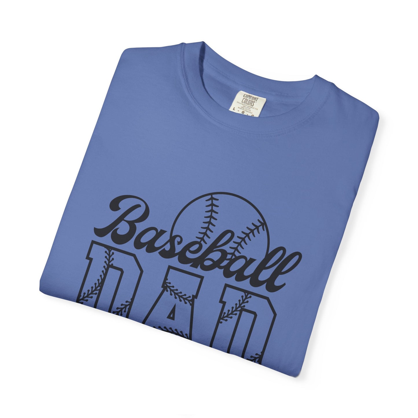 Baseball Dad T-Shirt - Unisex Garment-Dyed Tee for Sports Enthusiasts