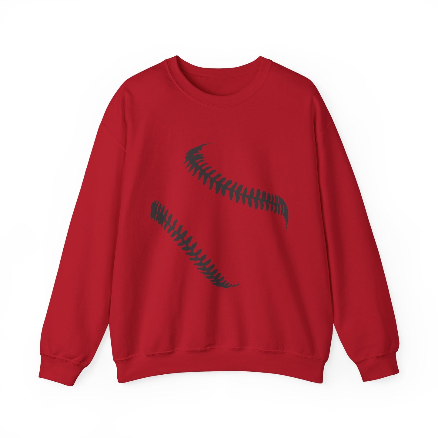 Baseball Stitch Crewneck Sweatshirt for Sports Fans