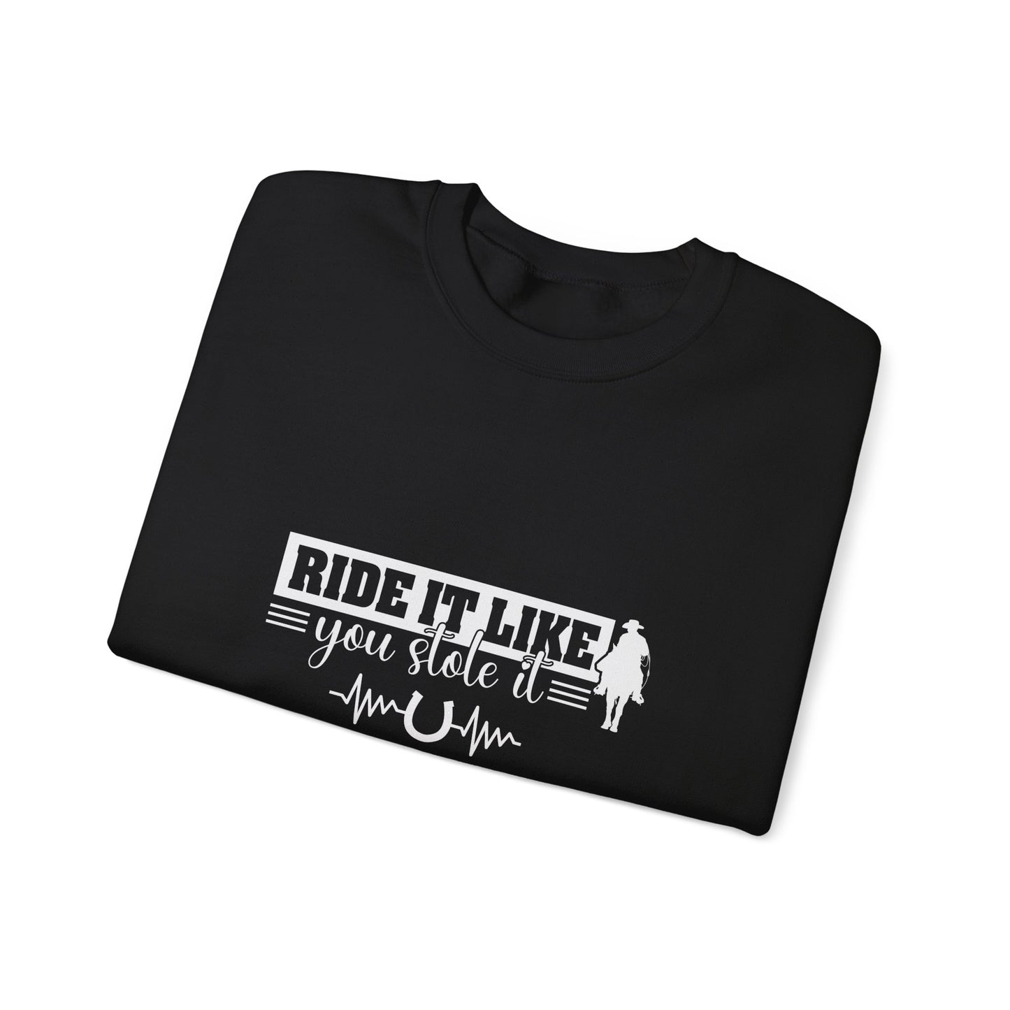 Ride it Like you Stool it Crewneck Sweatshirt