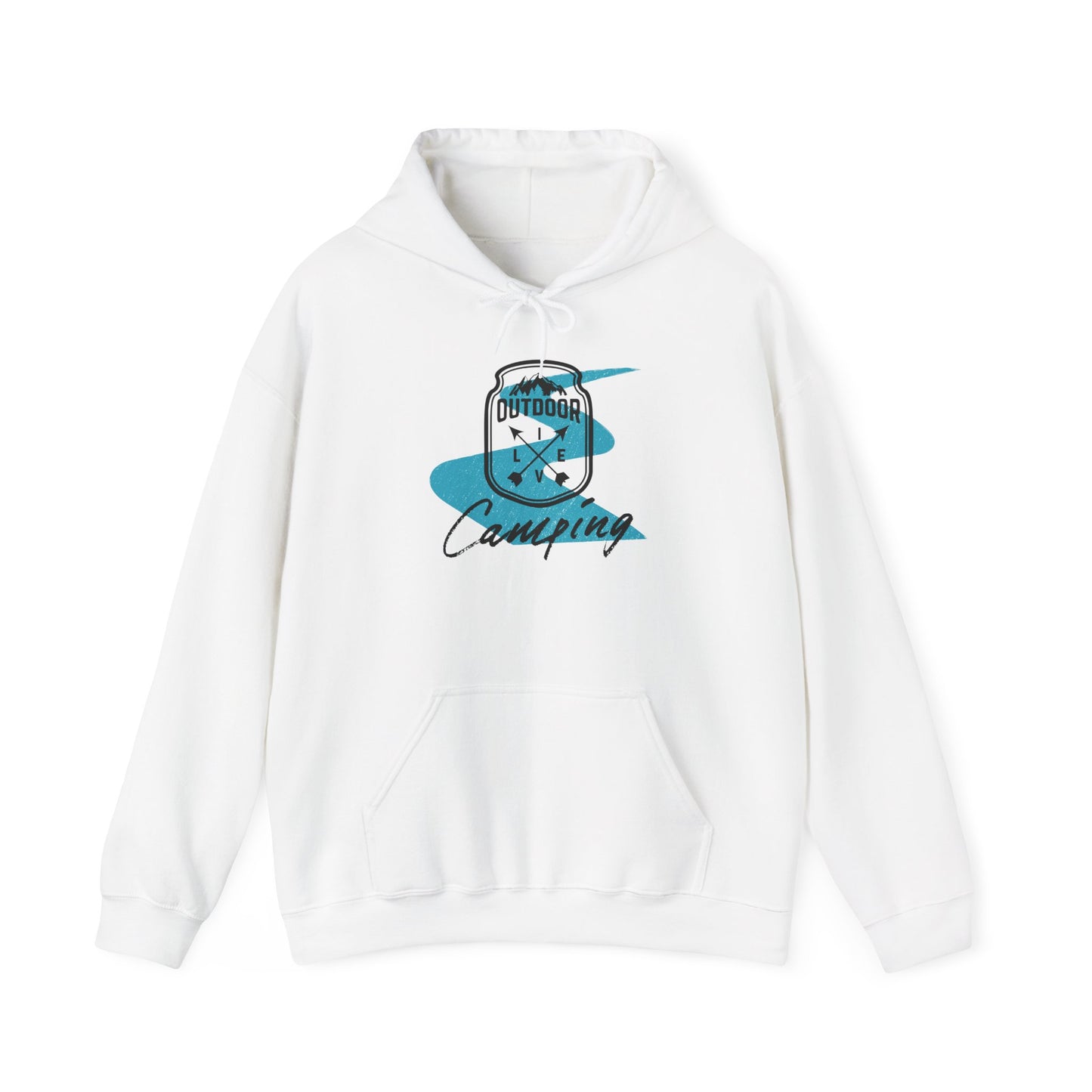 Camping Vibes Unisex Hoodie - Outdoor Adventure Sweatshirt