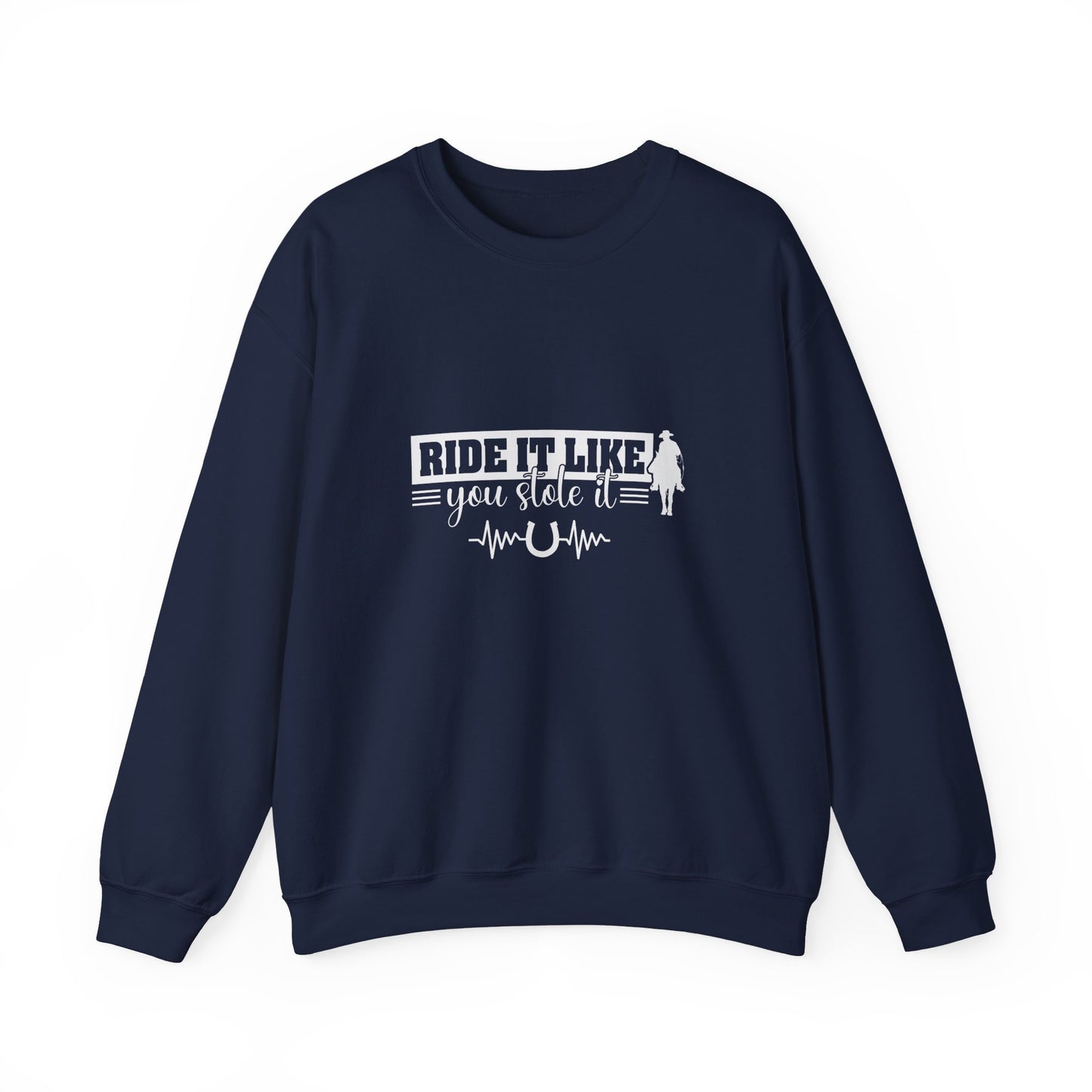 Ride it Like you Stool it Crewneck Sweatshirt