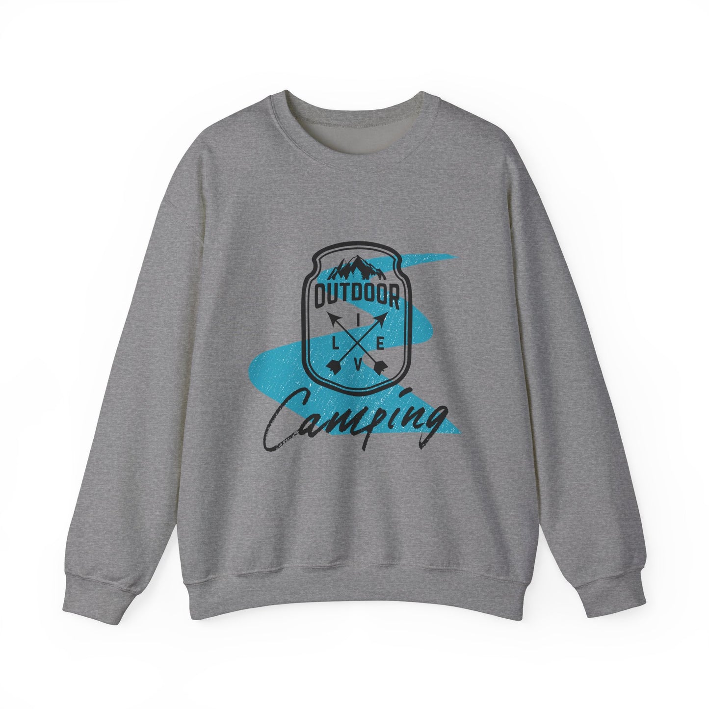 Outdoor Adventure Sweatshirt - Camping Vibes Unisex