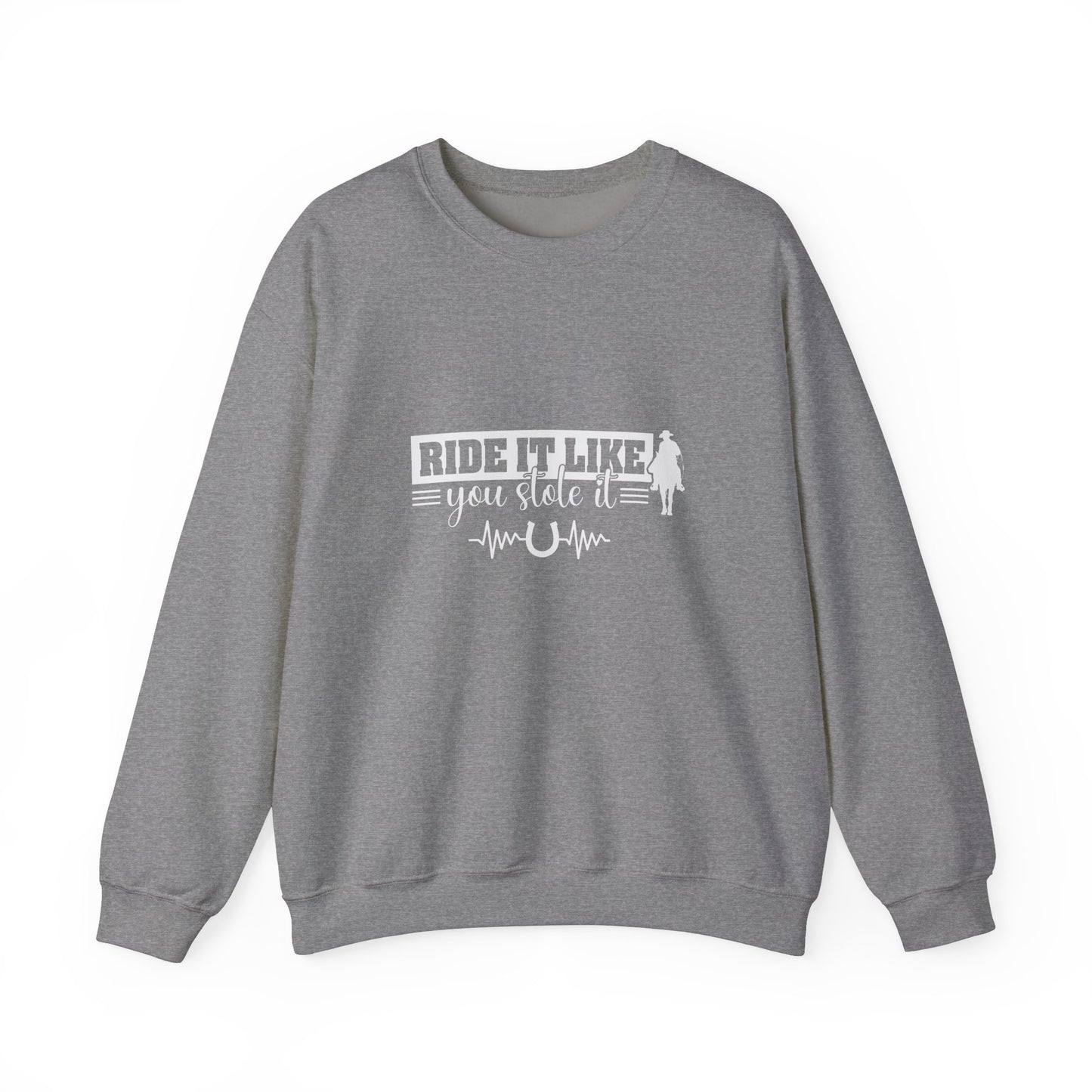 Ride it Like you Stool it Crewneck Sweatshirt