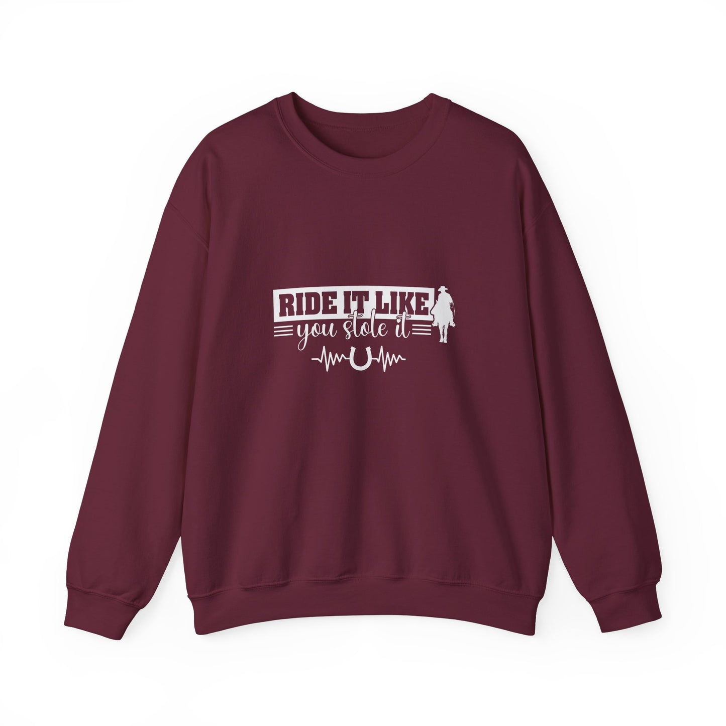 Ride it Like you Stool it Crewneck Sweatshirt