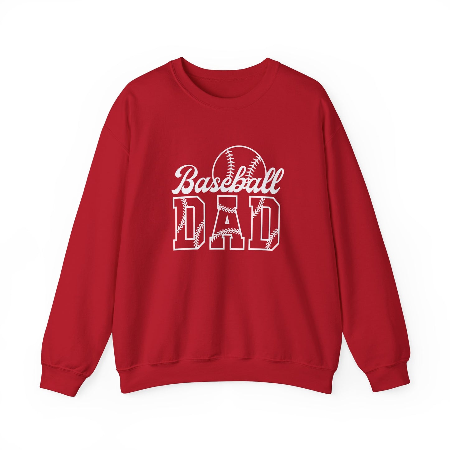 Baseball Dad Crewneck Sweatshirt | Perfect Gift for Father's Day or Sports Fans