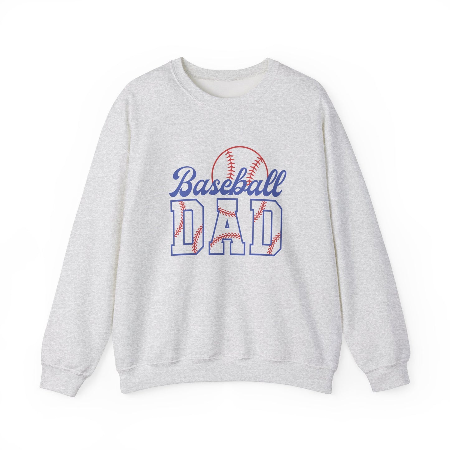 Baseball Dad Crewneck Sweatshirt - Heavy Blend™