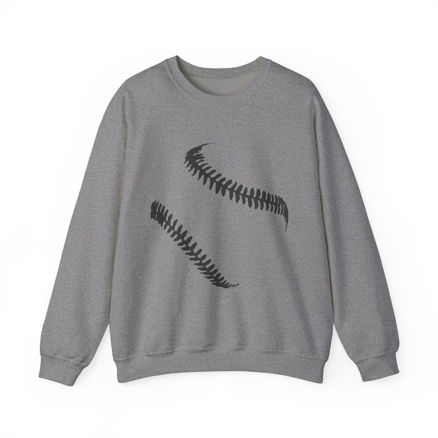 Baseball Stitch Crewneck Sweatshirt for Sports Fans