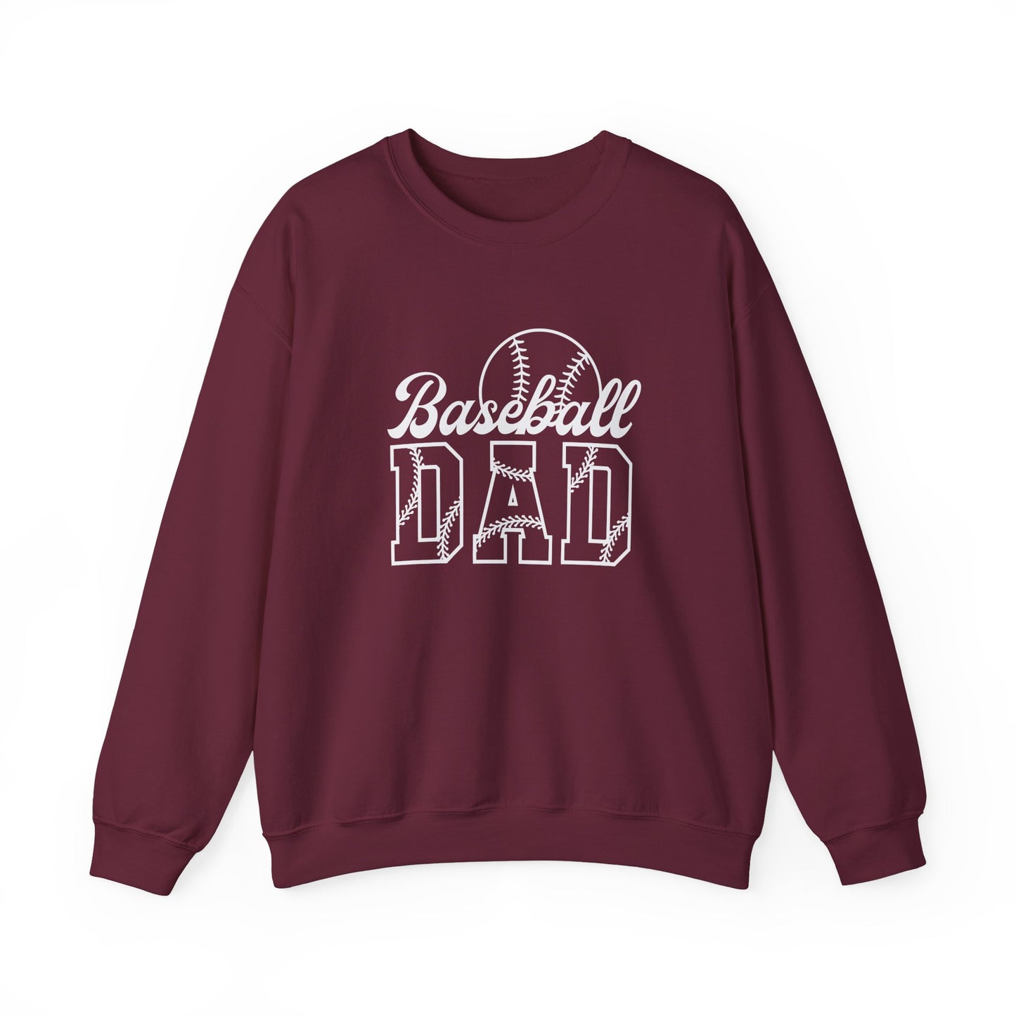 Baseball Dad Crewneck Sweatshirt | Perfect Gift for Father's Day or Sports Fans