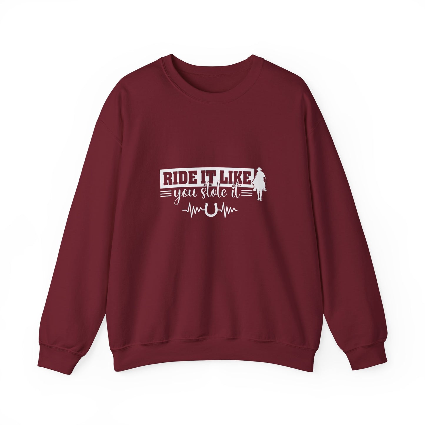 Ride it Like you Stool it Crewneck Sweatshirt