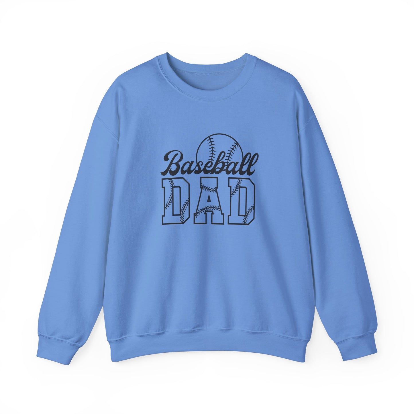 Baseball Dad Sweatshirt - Heavy Blend™ Crewneck for Sports Enthusiasts