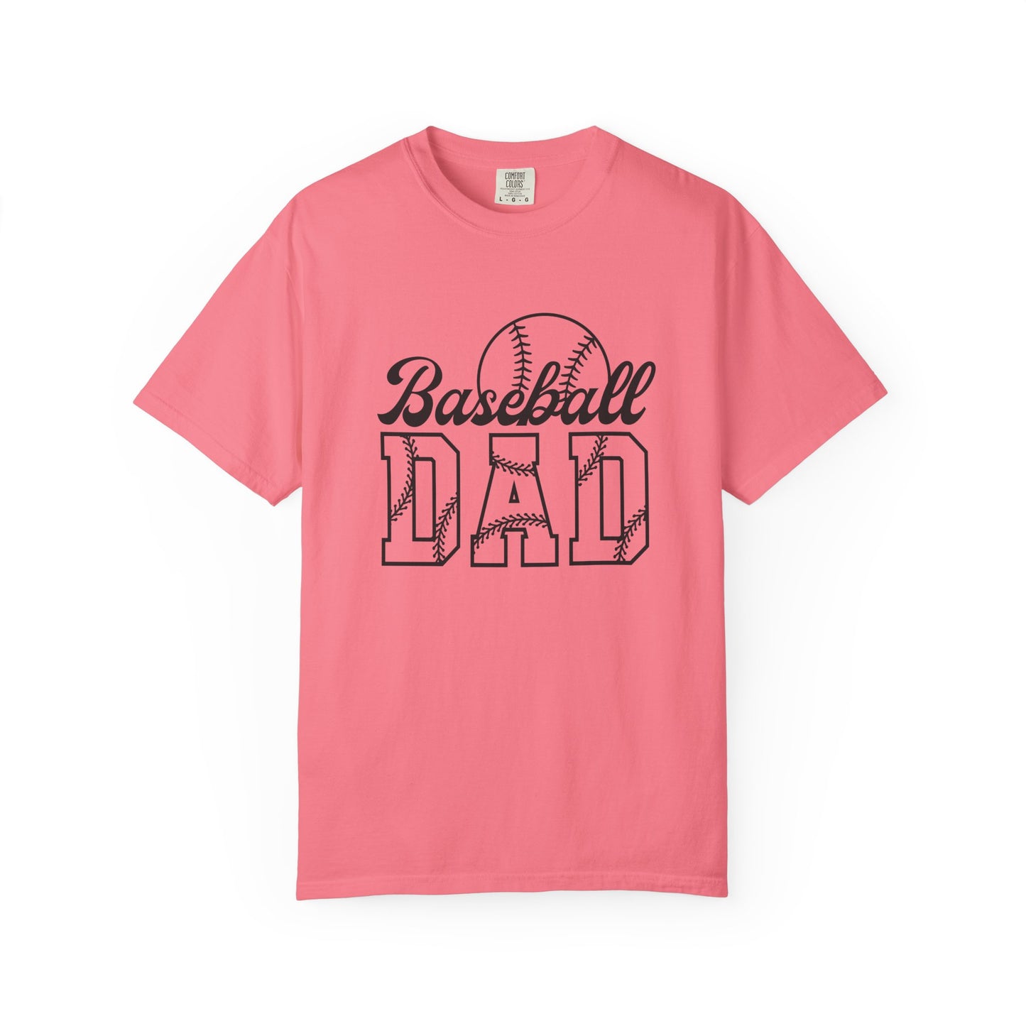 Baseball Dad T-Shirt - Unisex Garment-Dyed Tee for Sports Enthusiasts