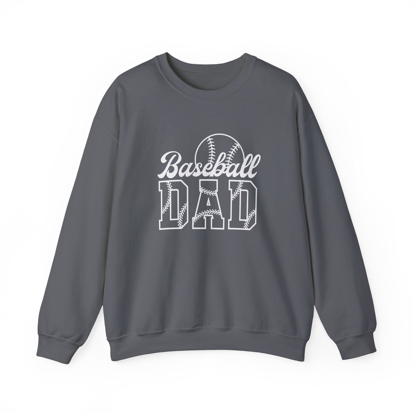 Baseball Dad Crewneck Sweatshirt | Perfect Gift for Father's Day or Sports Fans