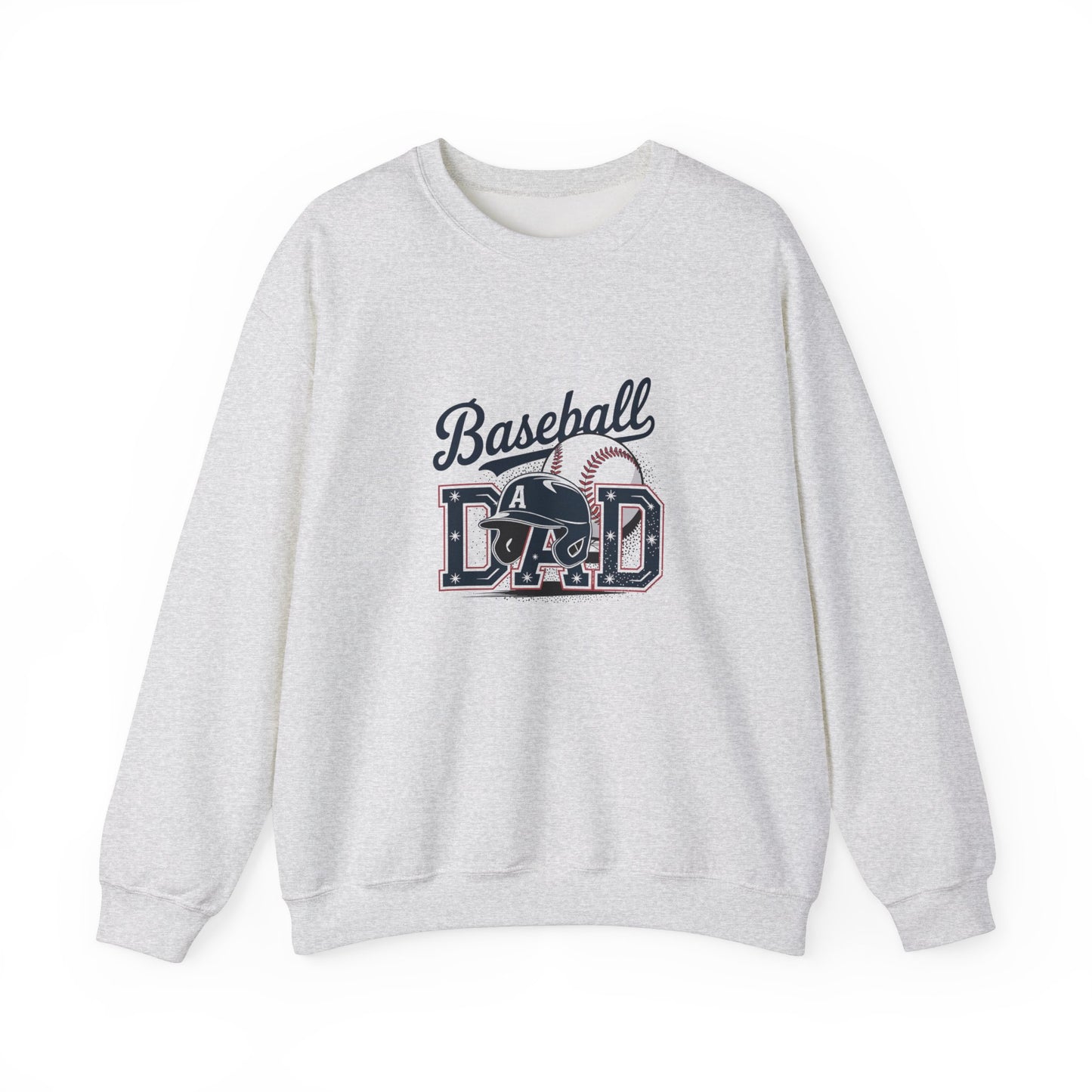 Baseball Dad Crewneck Sweatshirt | Unisex Heavy Blend™