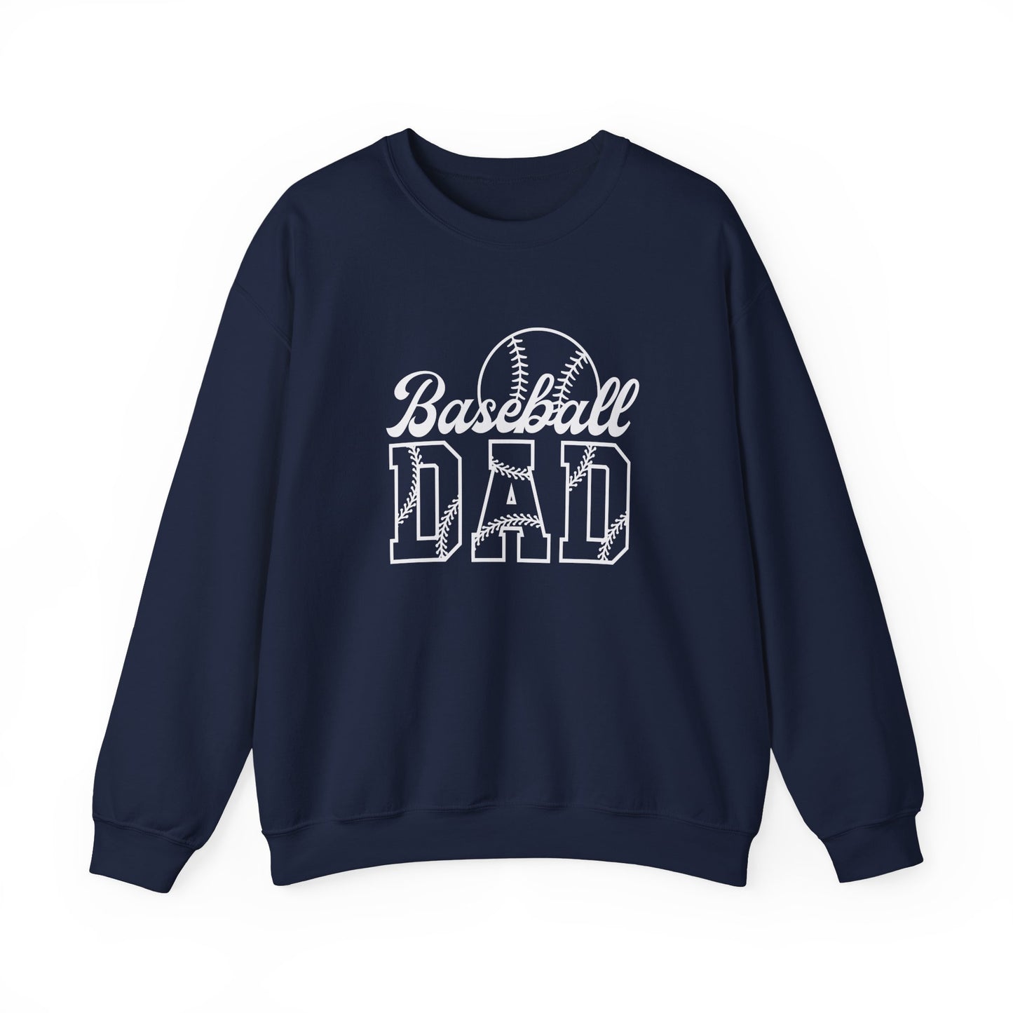 Baseball Dad Crewneck Sweatshirt | Perfect Gift for Father's Day or Sports Fans
