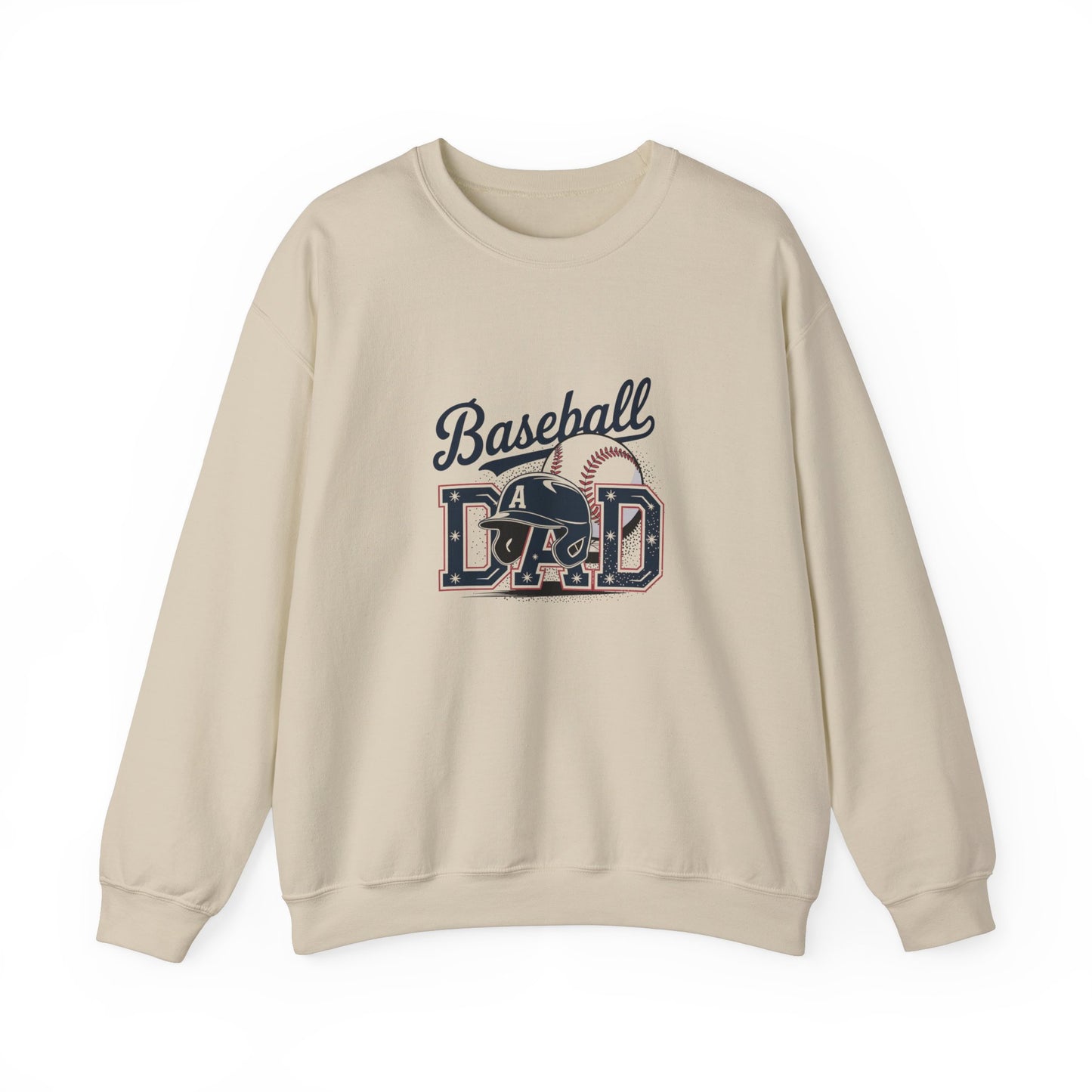 Baseball Dad Crewneck Sweatshirt | Unisex Heavy Blend™