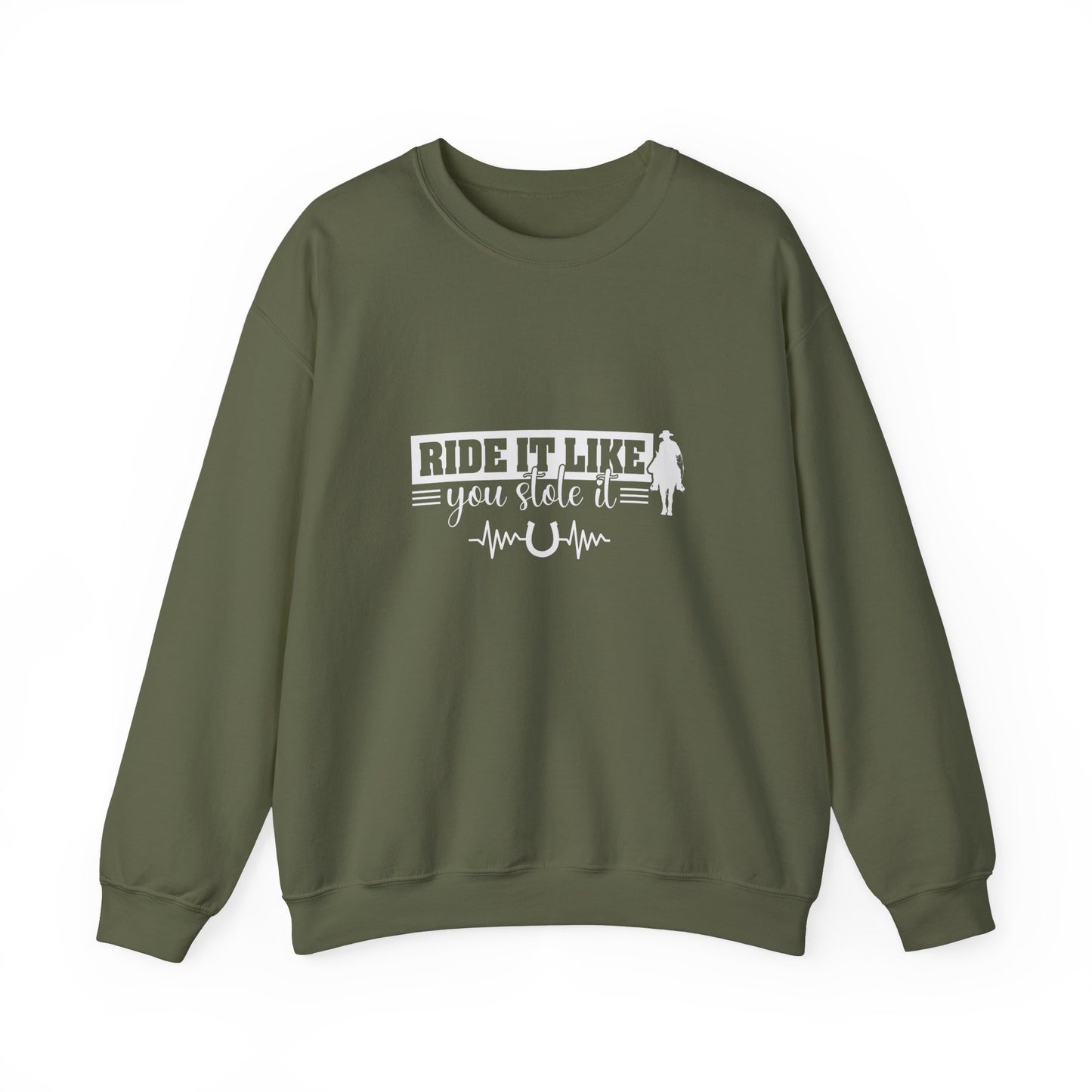 Ride it Like you Stool it Crewneck Sweatshirt