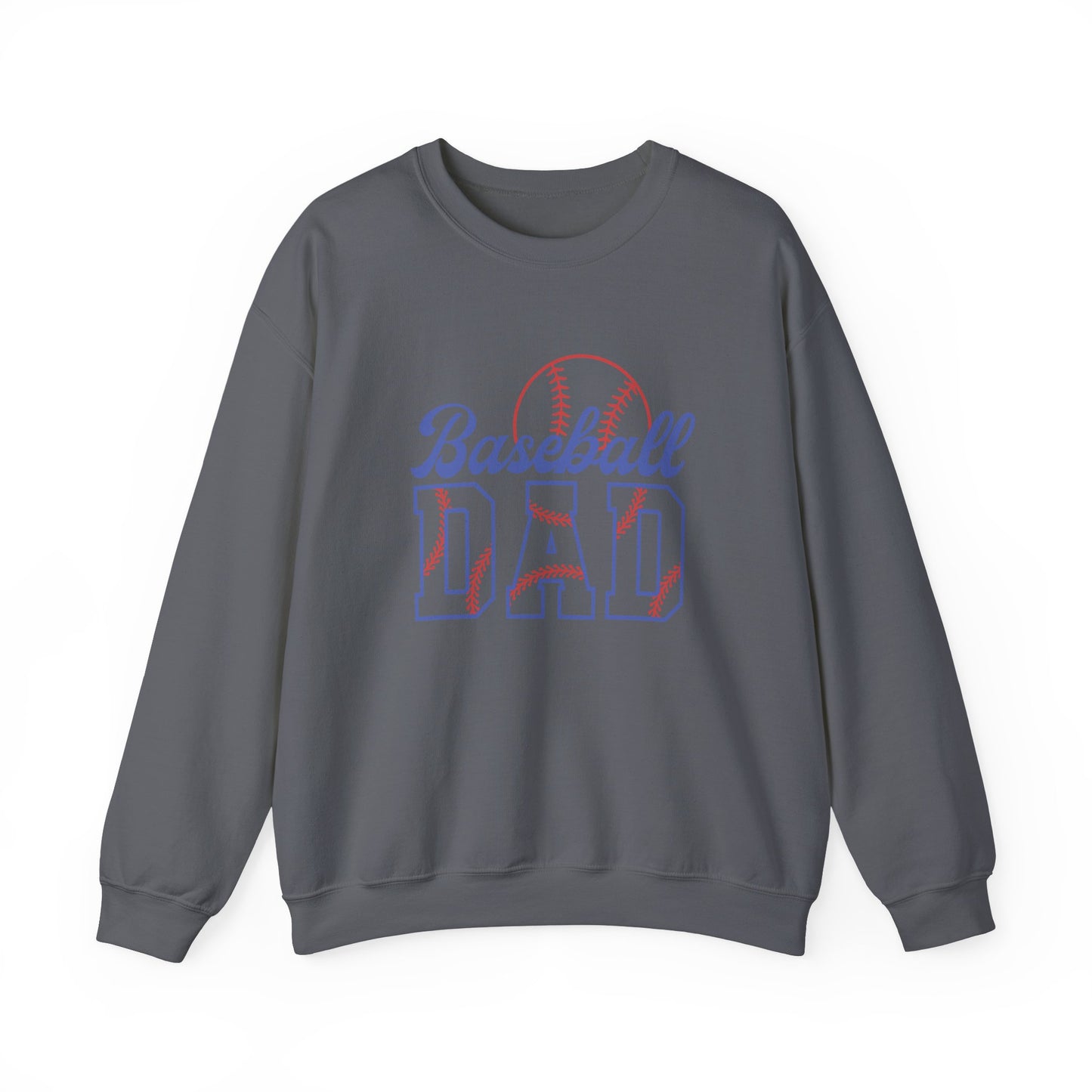 Baseball Dad Crewneck Sweatshirt - Heavy Blend™