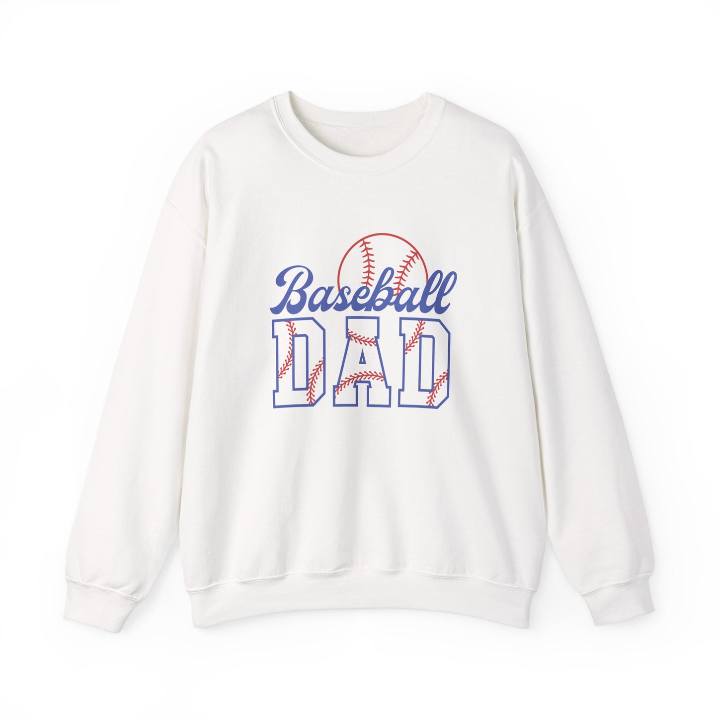 Baseball Dad Crewneck Sweatshirt - Heavy Blend™