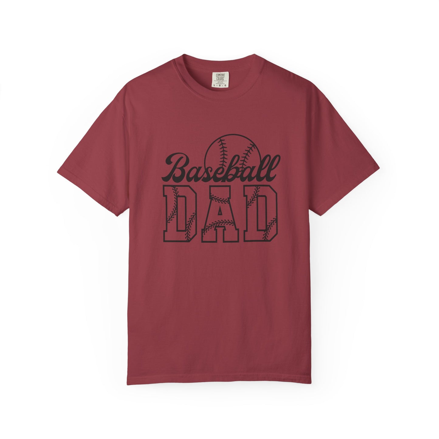 Baseball Dad T-Shirt - Unisex Garment-Dyed Tee for Sports Enthusiasts