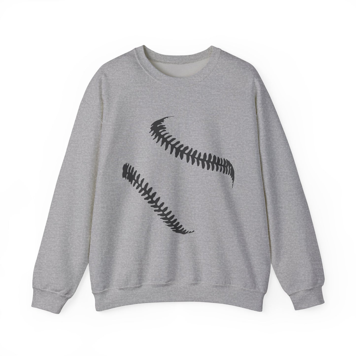 Baseball Stitch Crewneck Sweatshirt for Sports Fans
