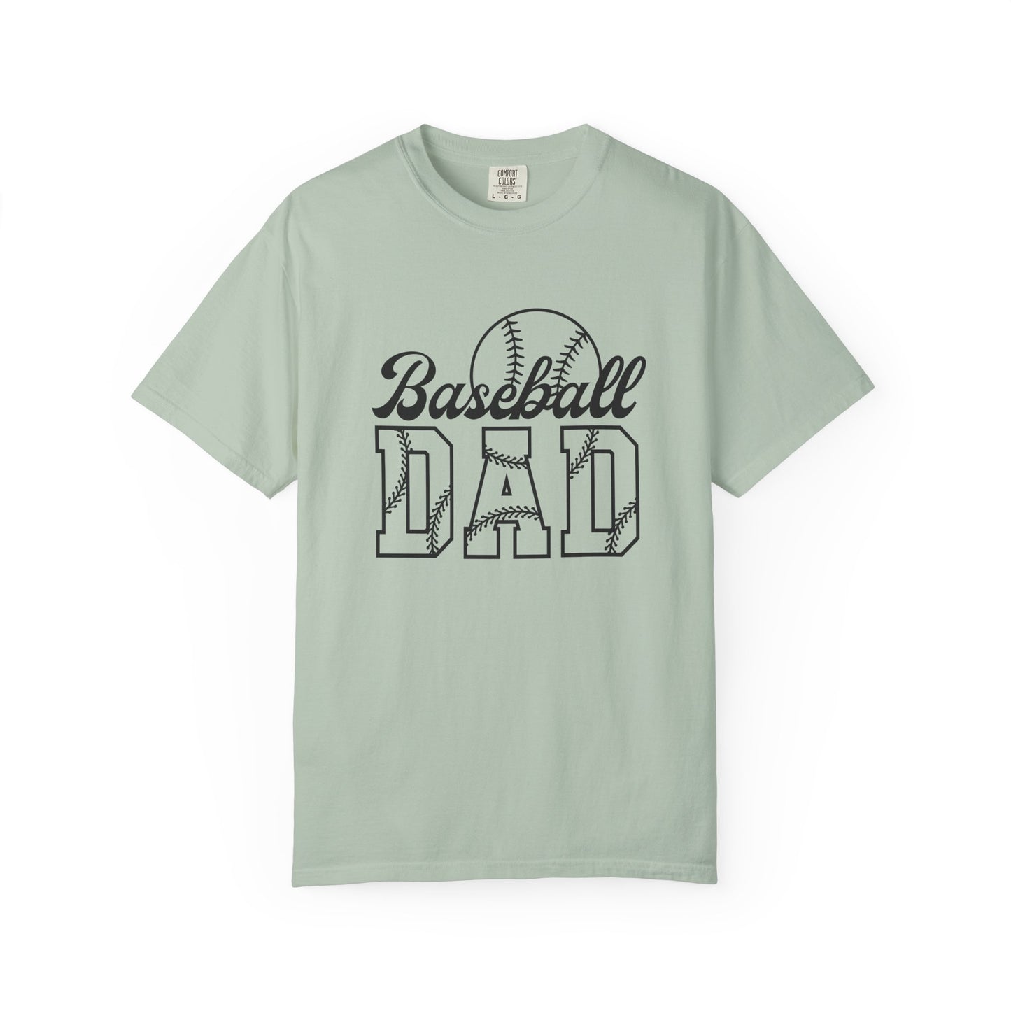Baseball Dad T-Shirt - Unisex Garment-Dyed Tee for Sports Enthusiasts