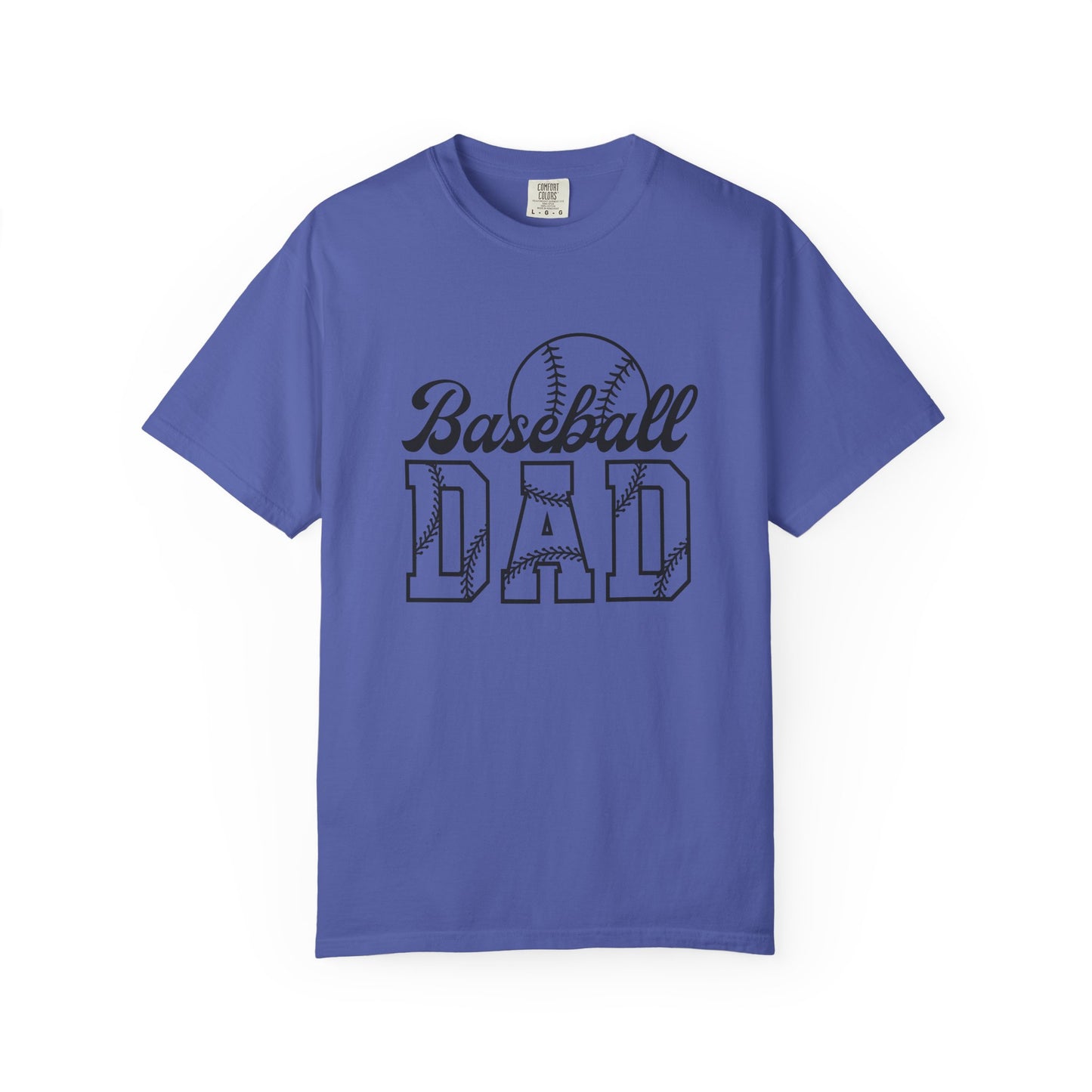 Baseball Dad T-Shirt - Unisex Garment-Dyed Tee for Sports Enthusiasts