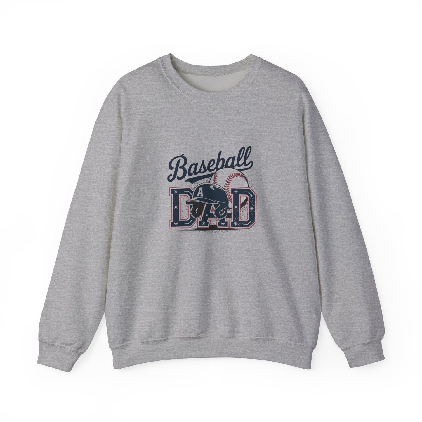 Baseball Dad Crewneck Sweatshirt | Unisex Heavy Blend™