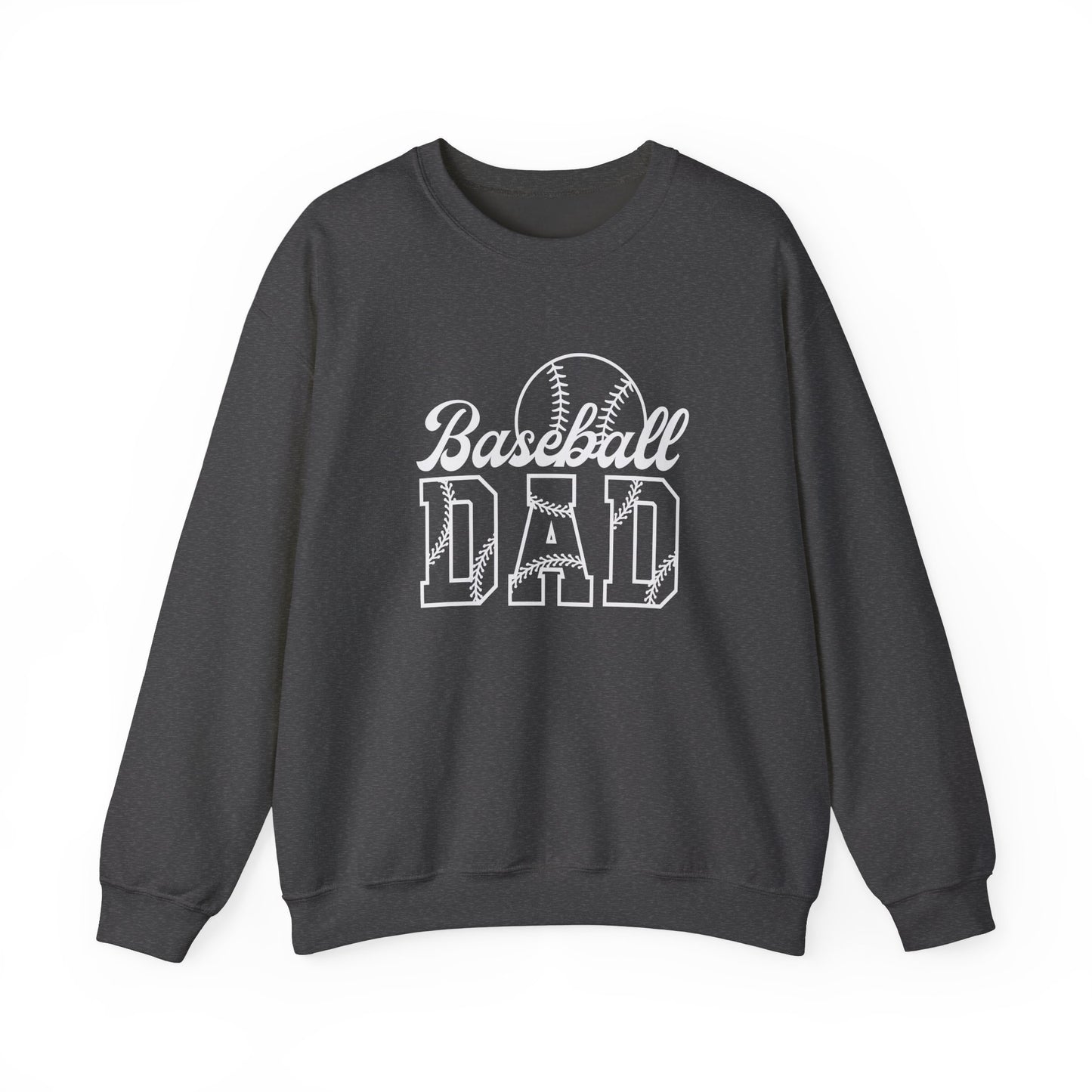 Baseball Dad Crewneck Sweatshirt | Perfect Gift for Father's Day or Sports Fans