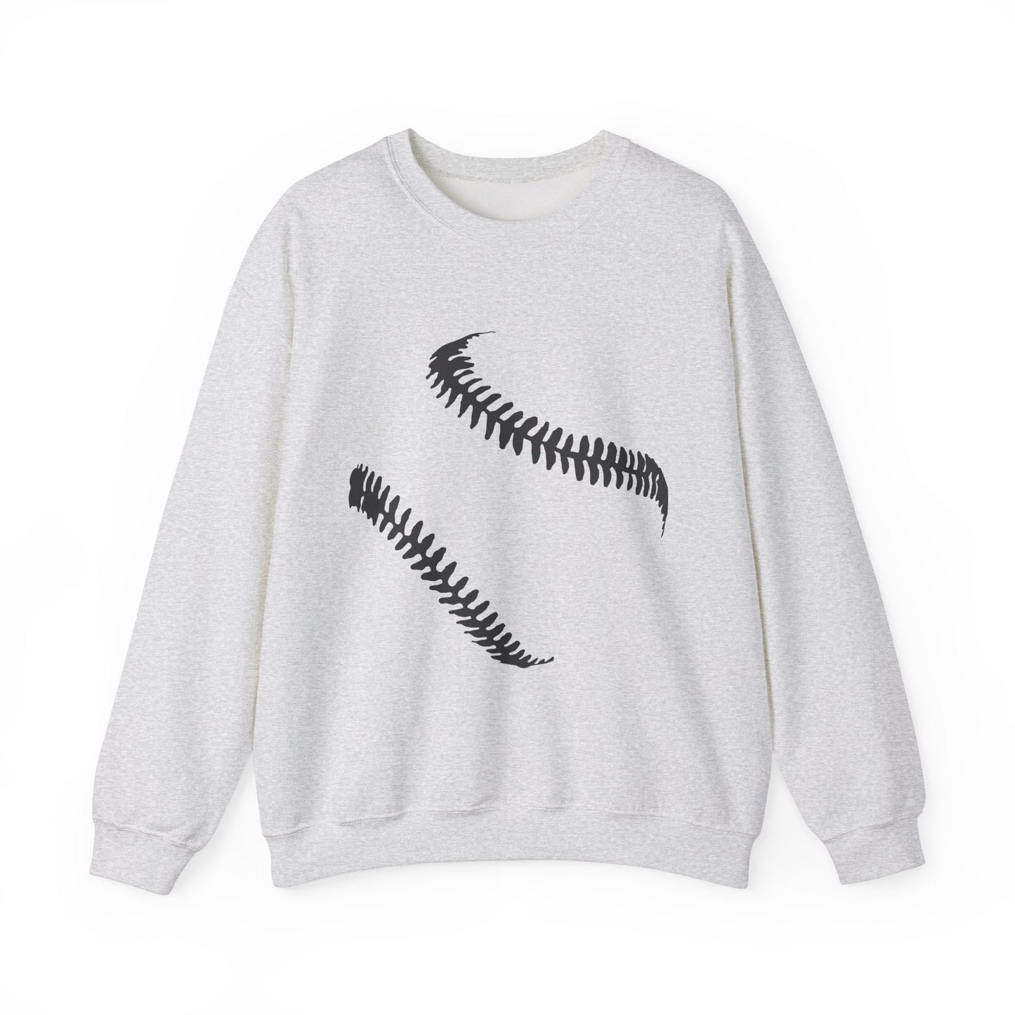 Baseball Stitch Crewneck Sweatshirt for Sports Fans