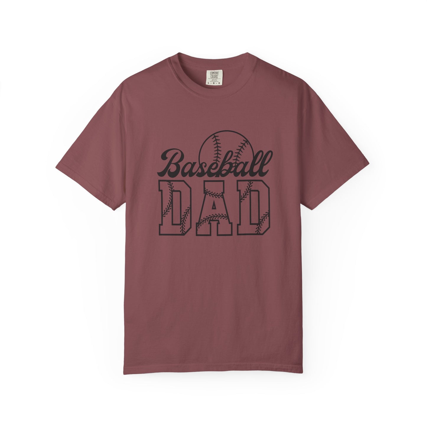 Baseball Dad T-Shirt - Unisex Garment-Dyed Tee for Sports Enthusiasts