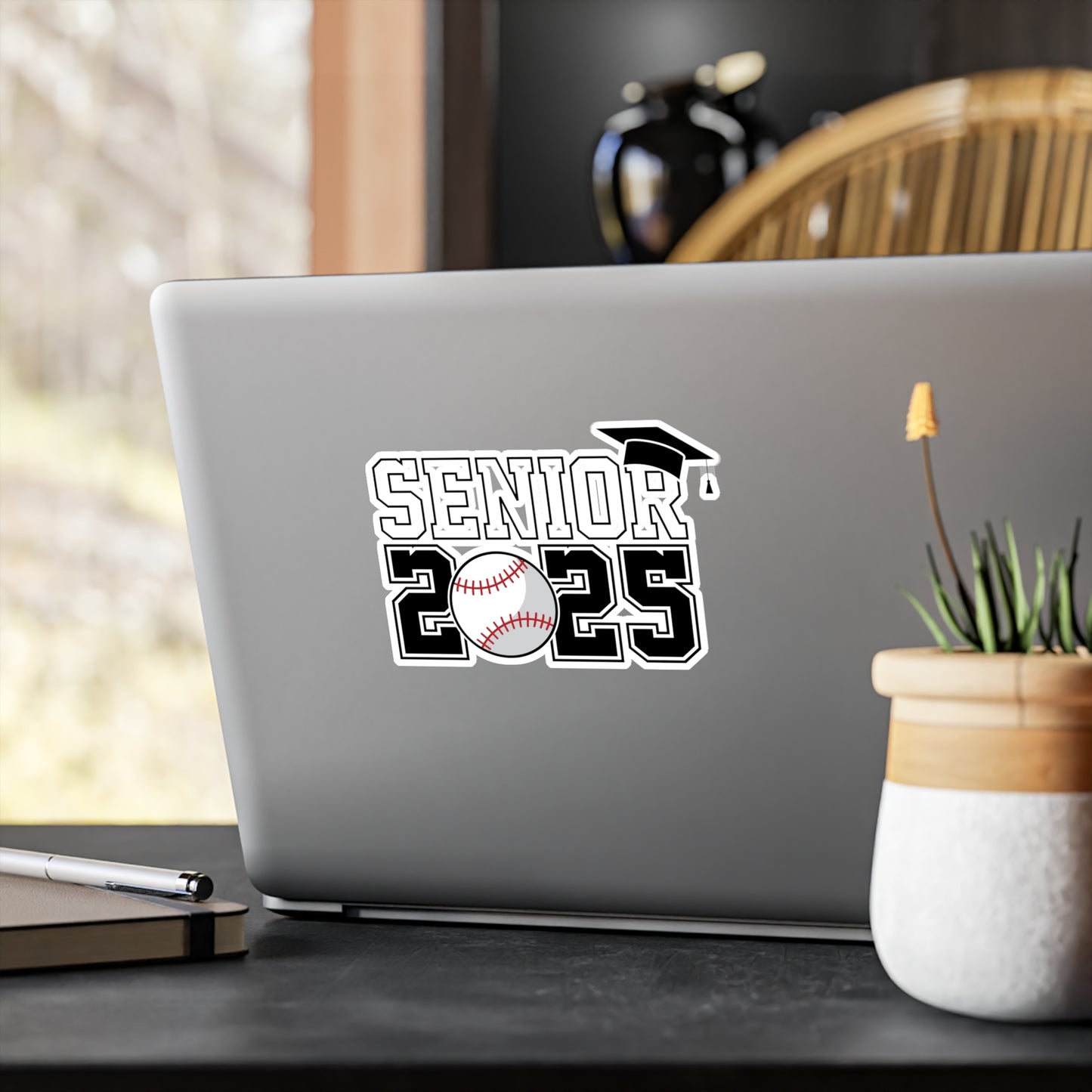 2025 Senior Baseball Kiss-Cut Stickers - Perfect for Graduation and Celebrations!