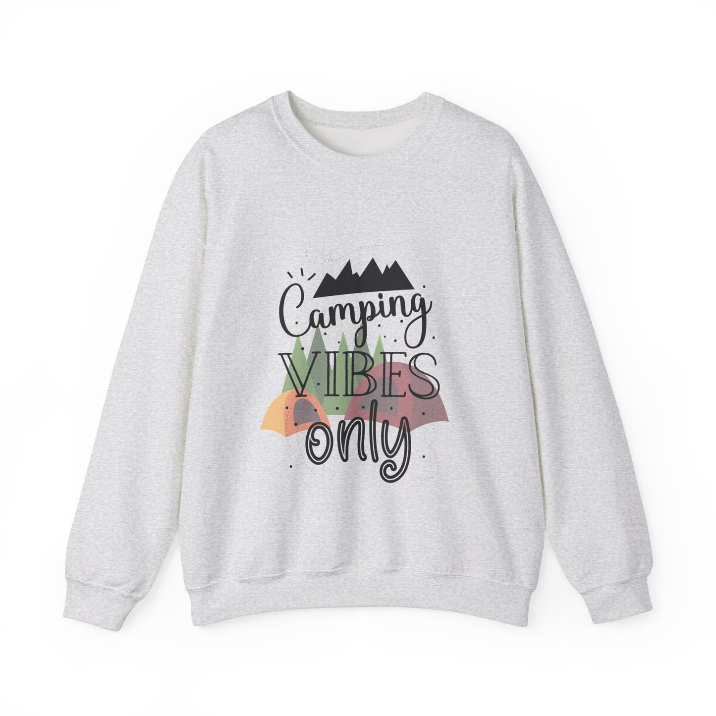 Camping Vibes Only Unisex Crewneck Sweatshirt