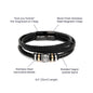 To Our Son Love Mom & Dad Bracelet