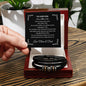 To Our Son Love Mom & Dad Bracelet