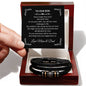 To Our Son Love Mom & Dad Bracelet
