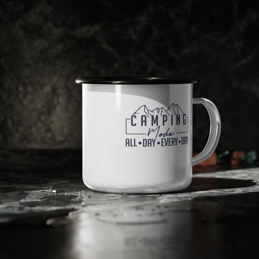 Camping Mode Enamel Camp Cup - All Day Every Day