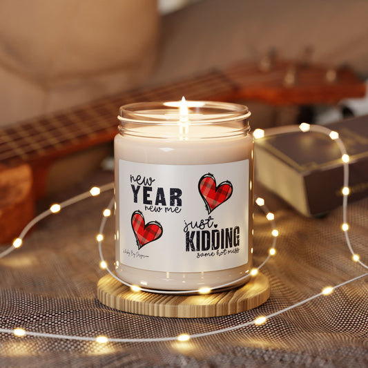 New Year New Me Scented Soy Candle, 9oz