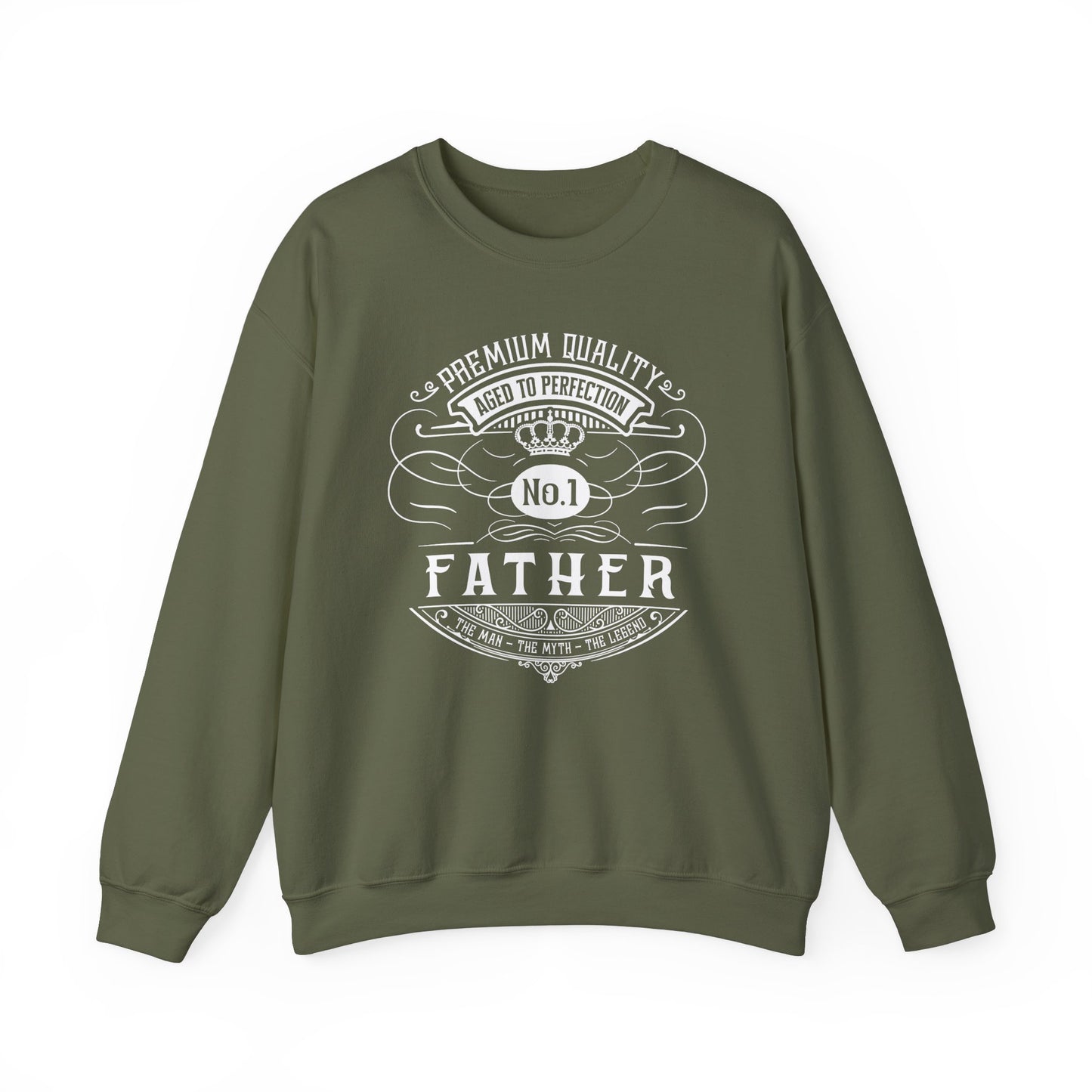 Aged to Perfection Father Crewneck Sweatshirt