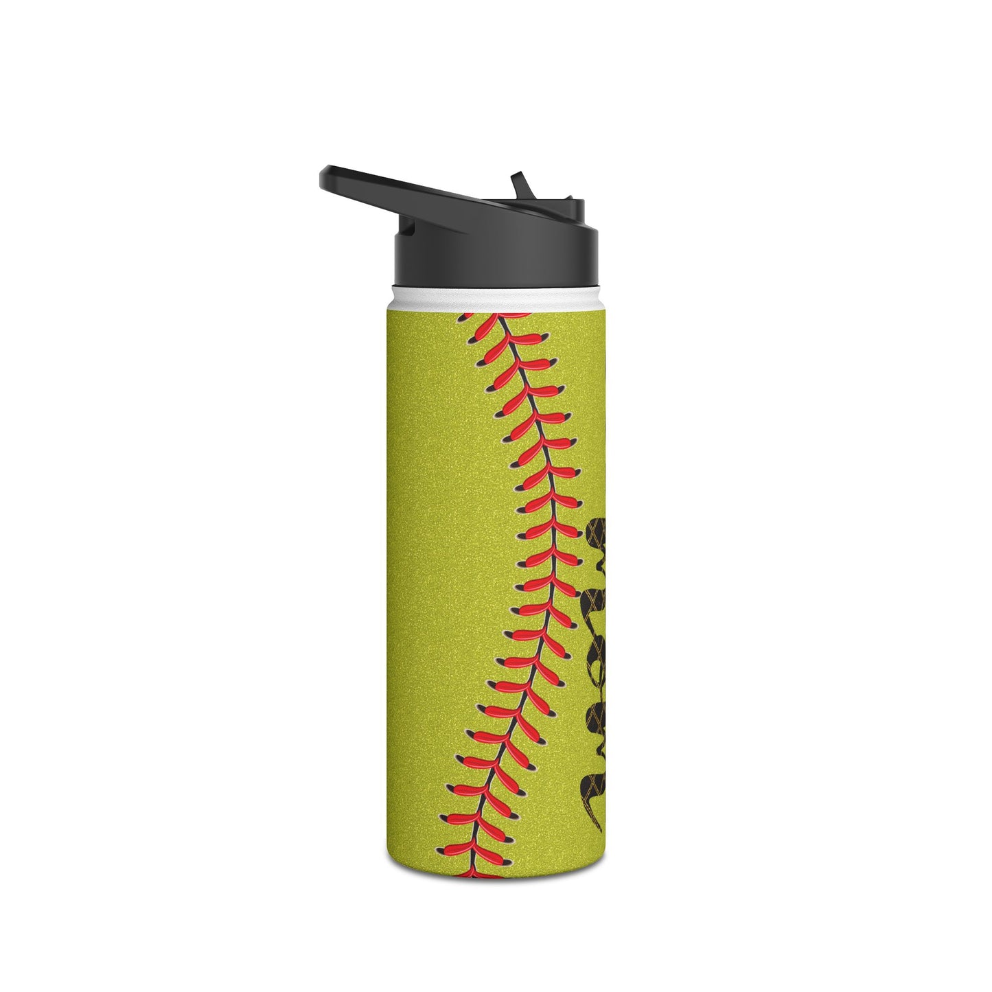 Softball Mom Stainless Steel Water Bottle - Perfect Gift for Sports Moms