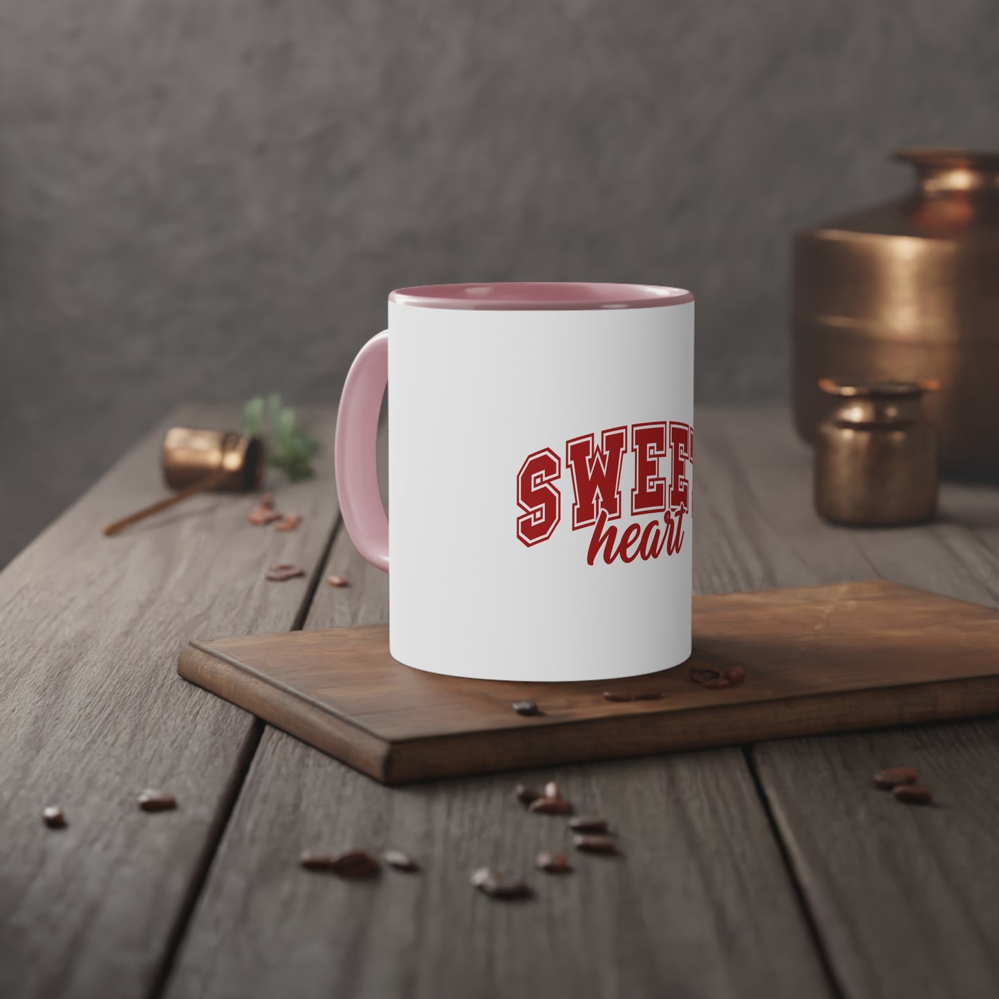 Sweet Heart Accent Mug, 11oz