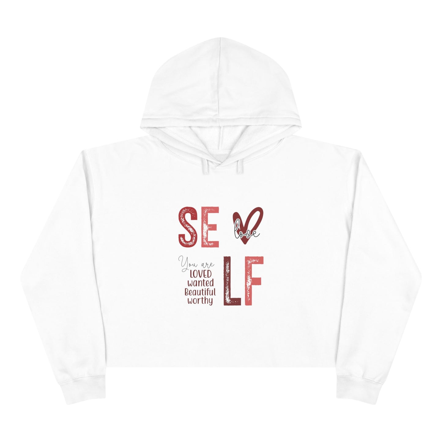 Self Love Crop Hoodie