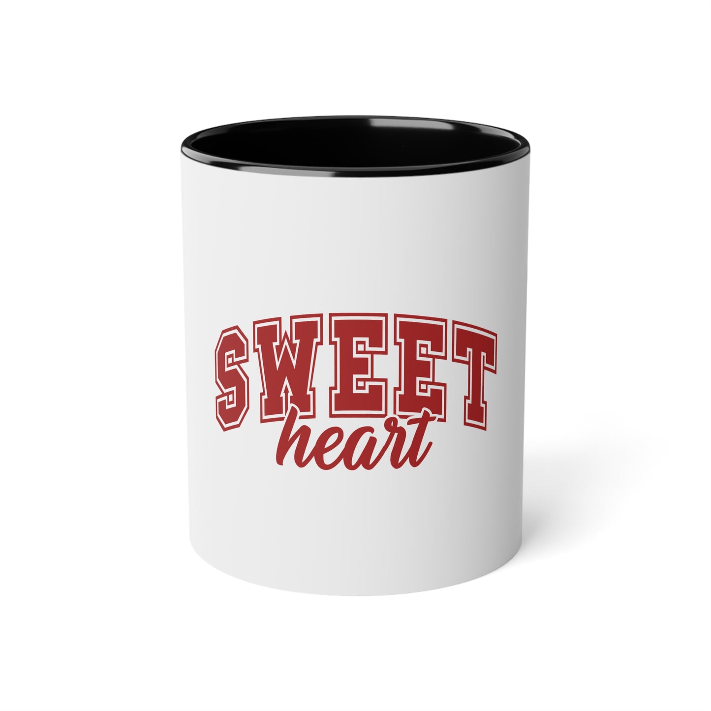 Sweet Heart Accent Mug, 11oz