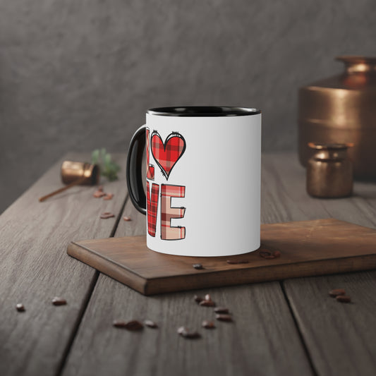 Love Accent Mug, 11oz