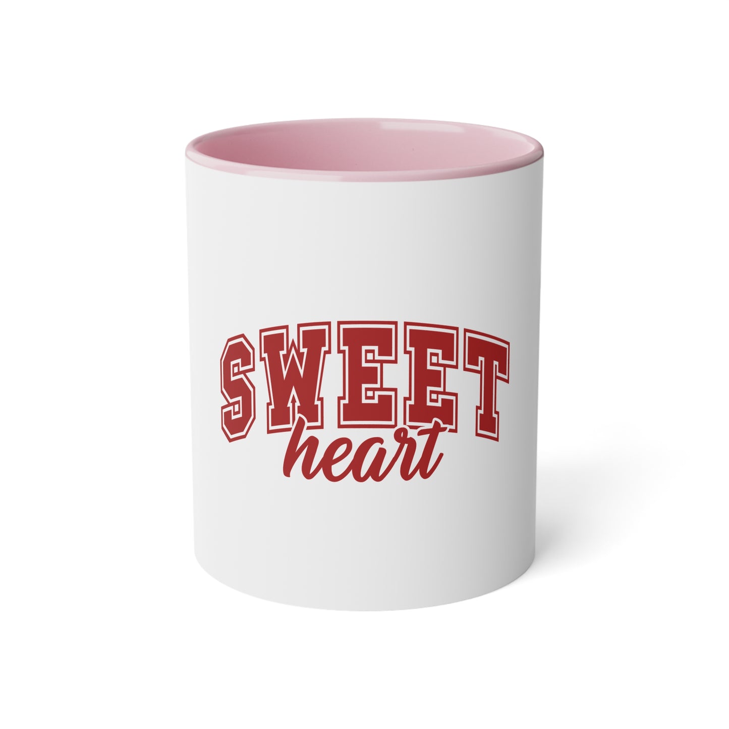 Sweet Heart Accent Mug, 11oz