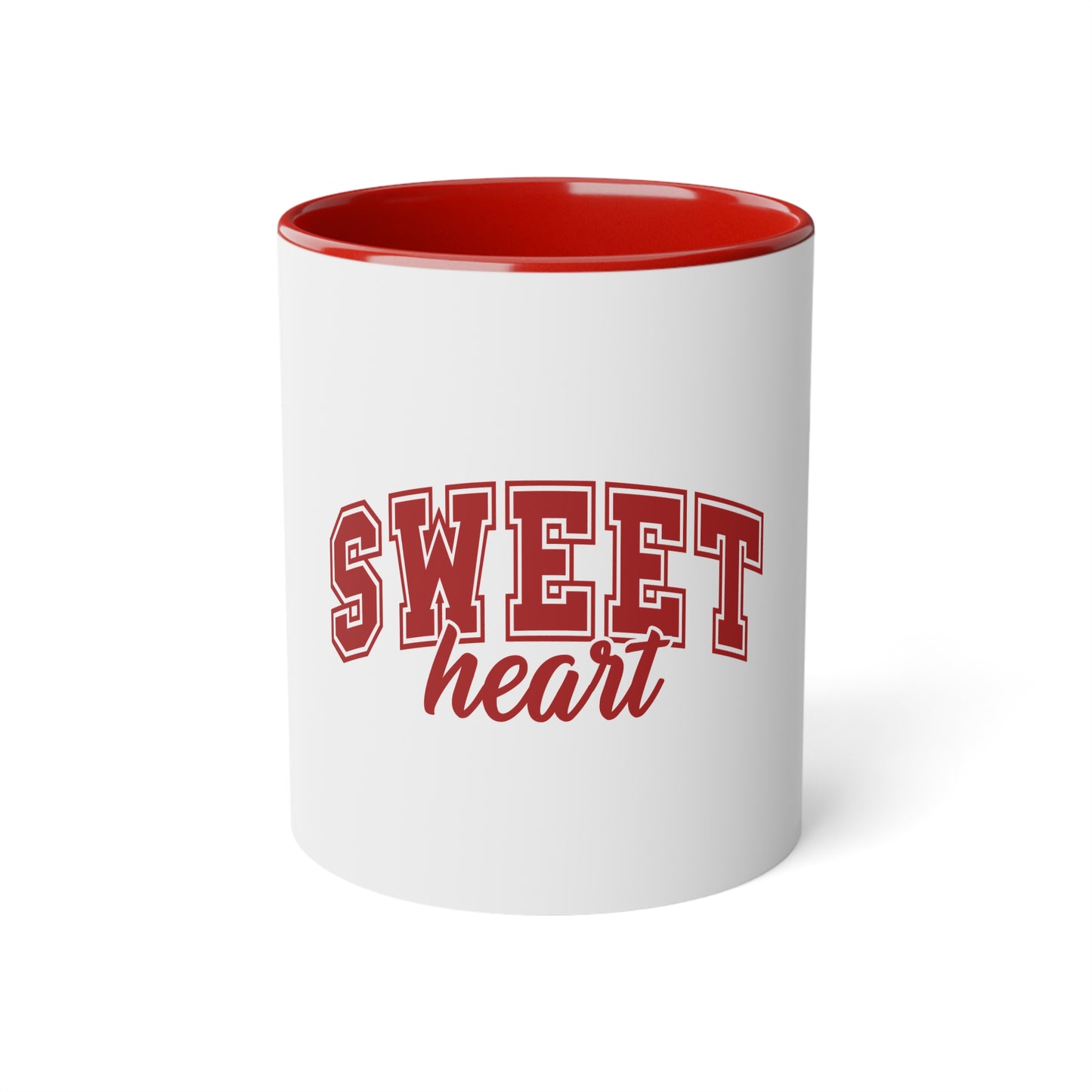 Sweet Heart Accent Mug, 11oz