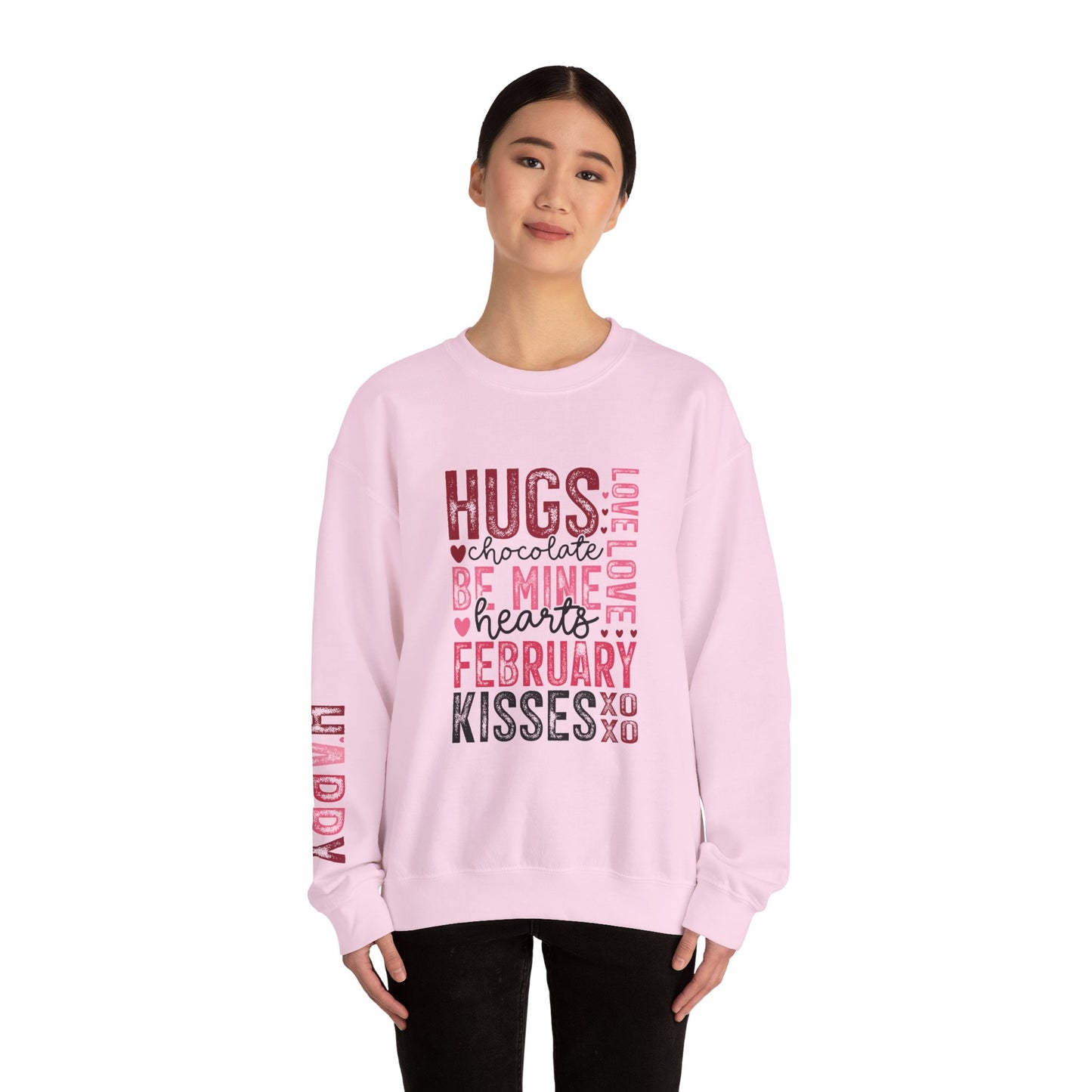 Hugs and Kisses Crewneck Sweatshirt