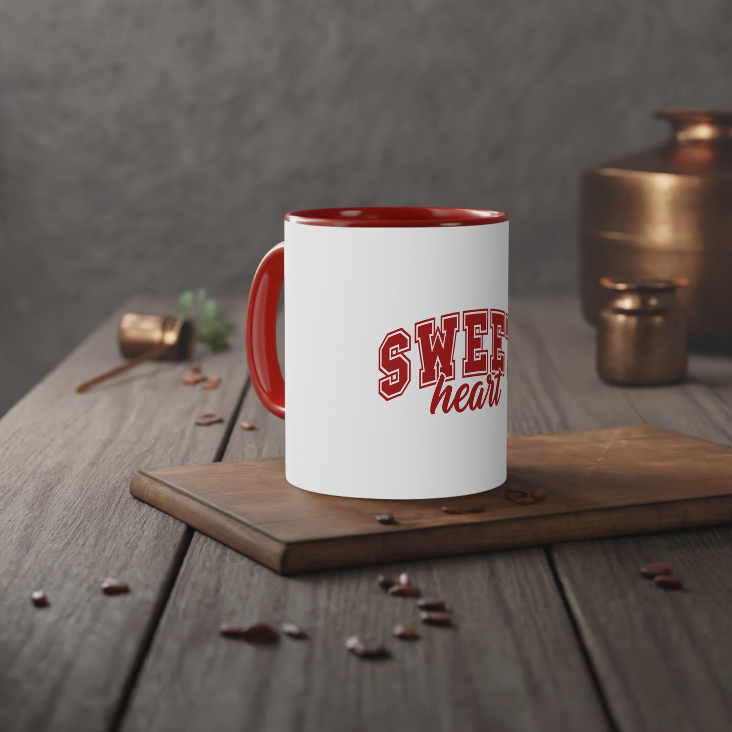 Sweet Heart Accent Mug, 11oz