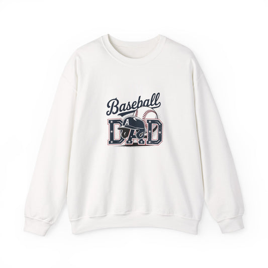 Baseball Dad Crewneck Sweatshirt | Unisex Heavy Blend™